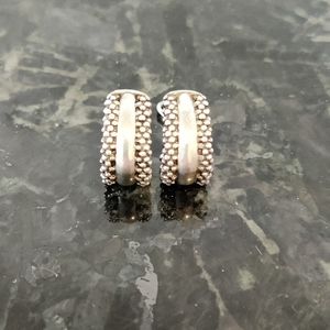 LAGOS caviar earrings